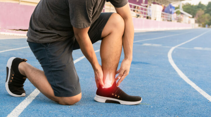 ligamento rompido do tornozelo